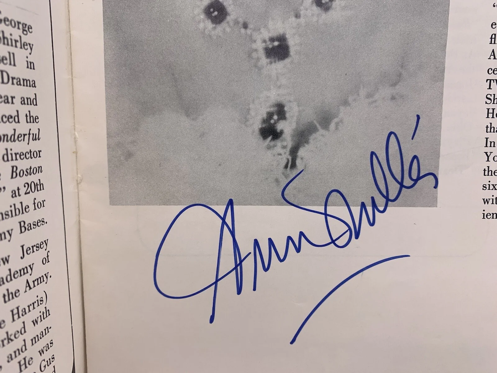 Ann Miller — Vintage 60s Autographed Broadway Show Program Mame Hand Signed by Ann Miller, image 4