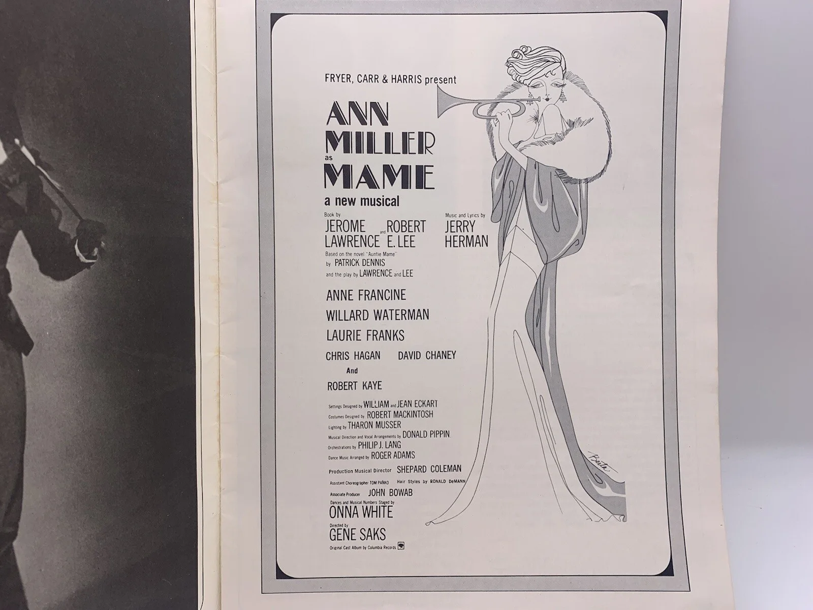 Ann Miller — Vintage 60s Autographed Broadway Show Program Mame Hand Signed by Ann Miller, image 5