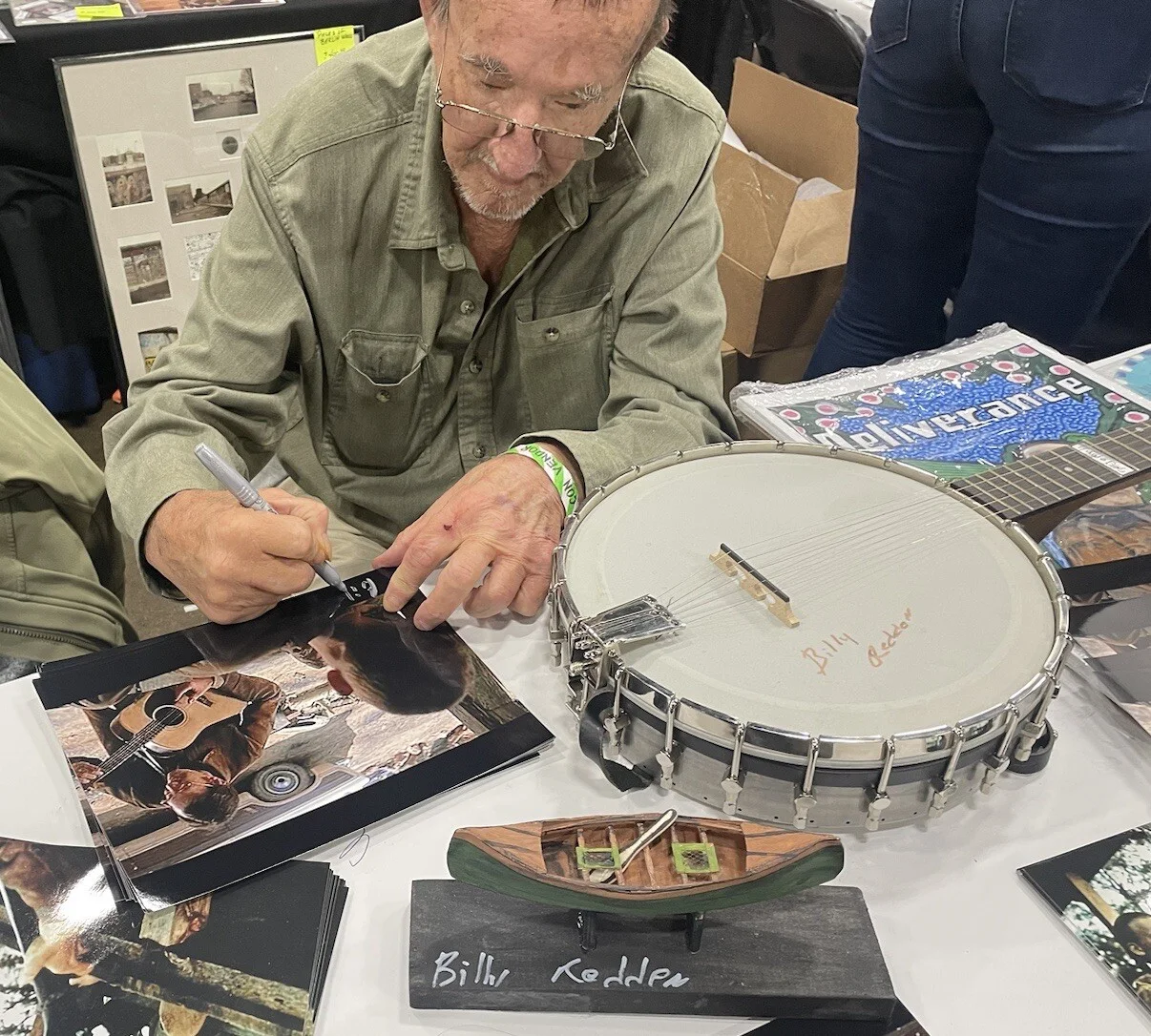 Billy Redden — Deliverance Banjo Boy Billy Redden Signed Canoe JSA Certified, изображение 5