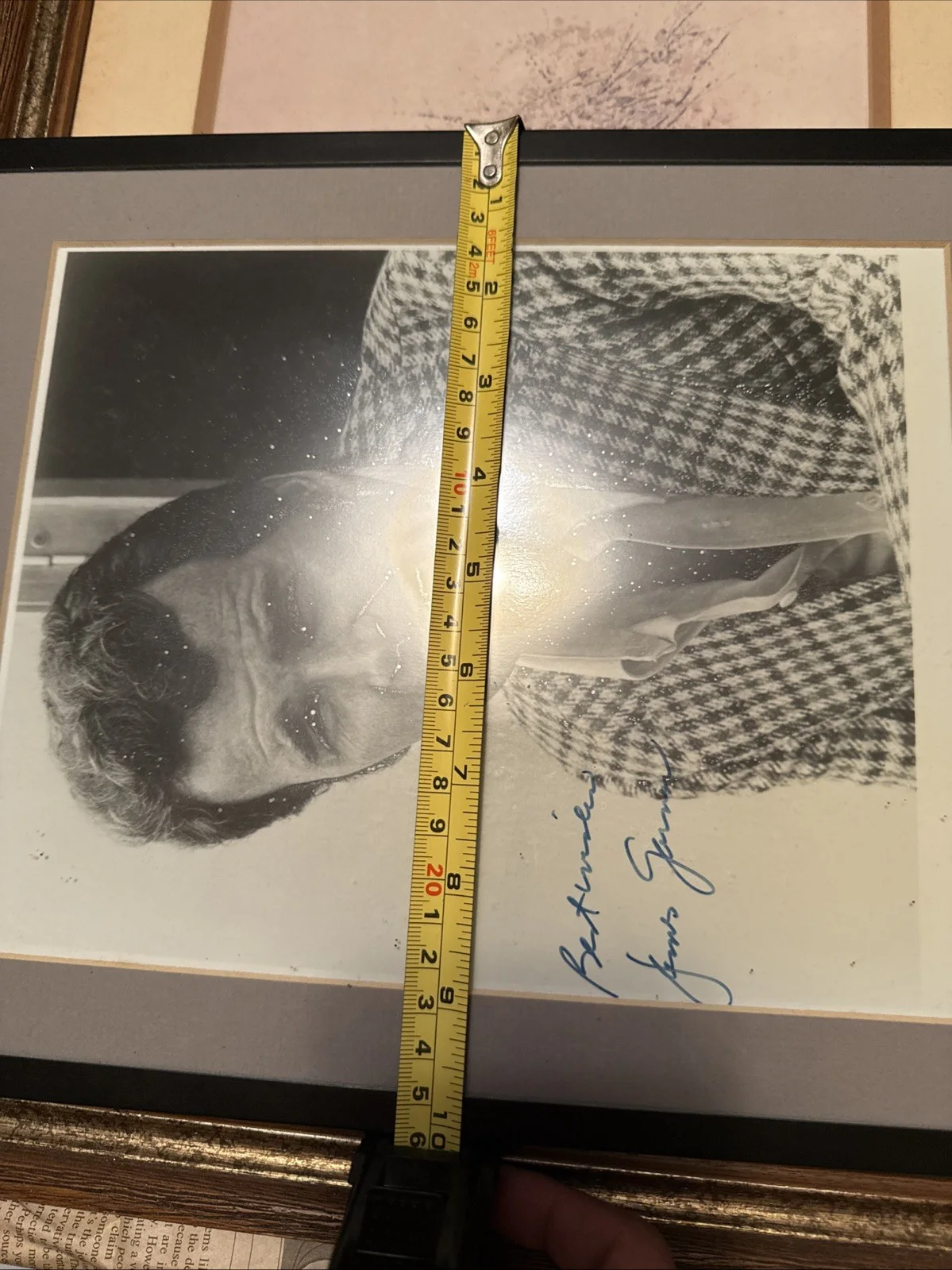James Garner Autographed, изображение 4