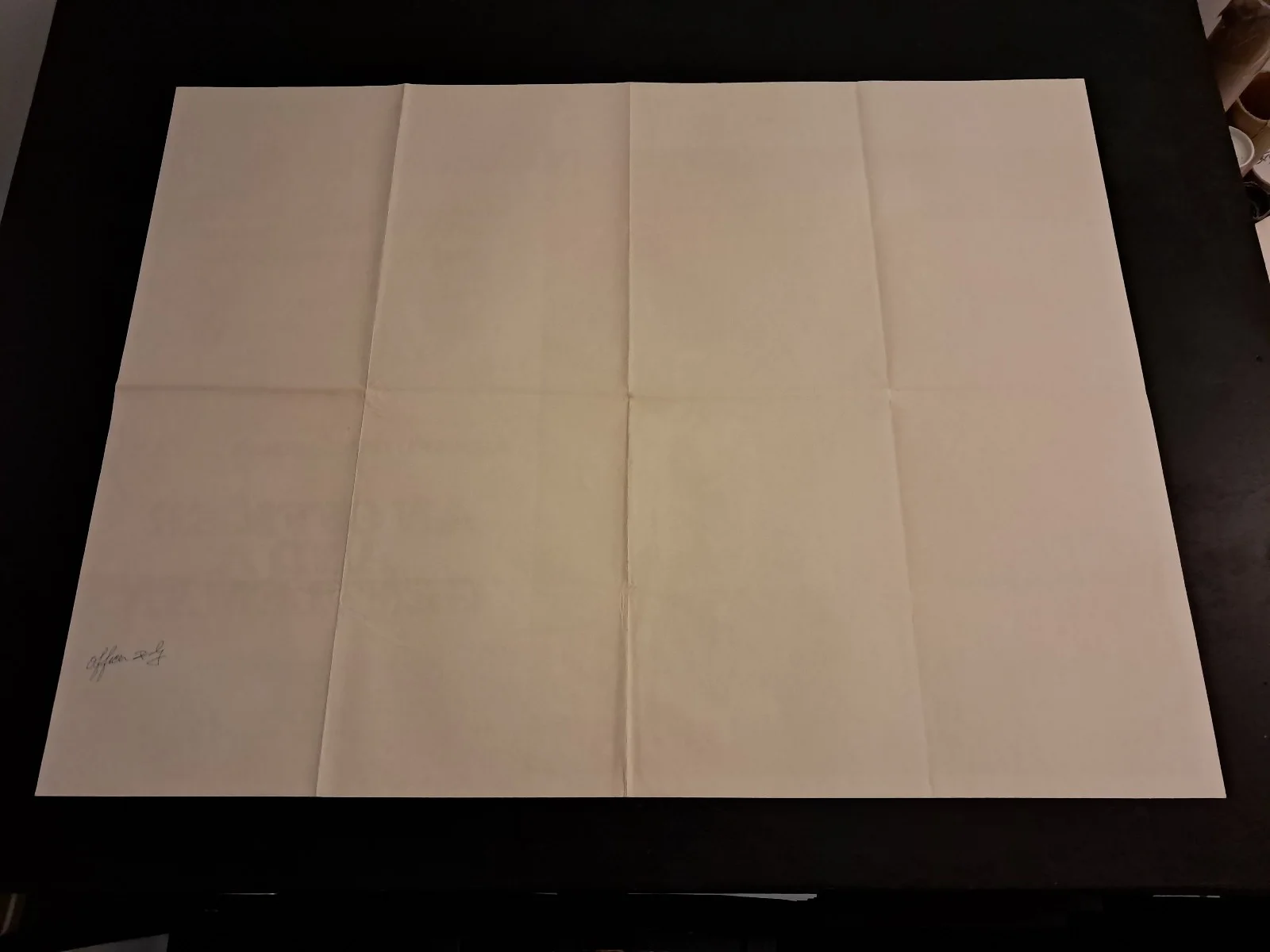 AN OFFICER AND A GENTLEMAN (1982) Original UK Quad Poster (folded), изображение 2
