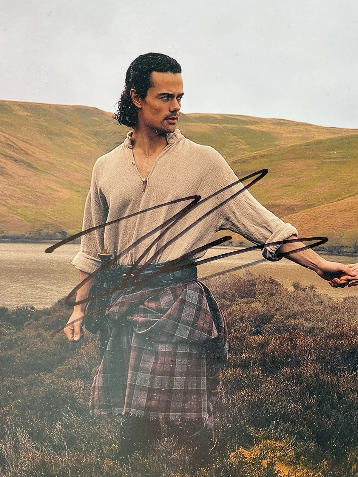 Harriet Slater — Outlander signed 8x10 Harriet Slater signed photo BAS Jamie Roy signed 8x10 auto, image 2