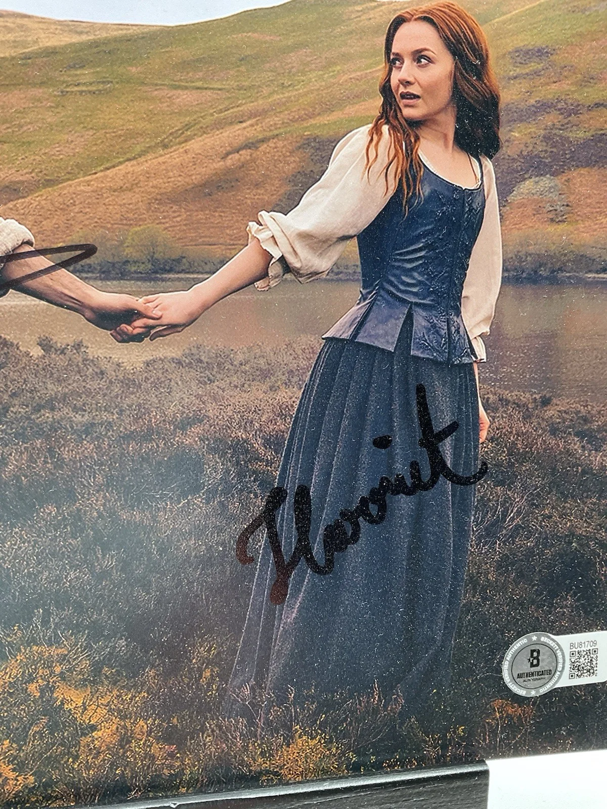 Harriet Slater — Outlander signed 8x10 Harriet Slater signed photo BAS Jamie Roy signed 8x10 auto, image 3