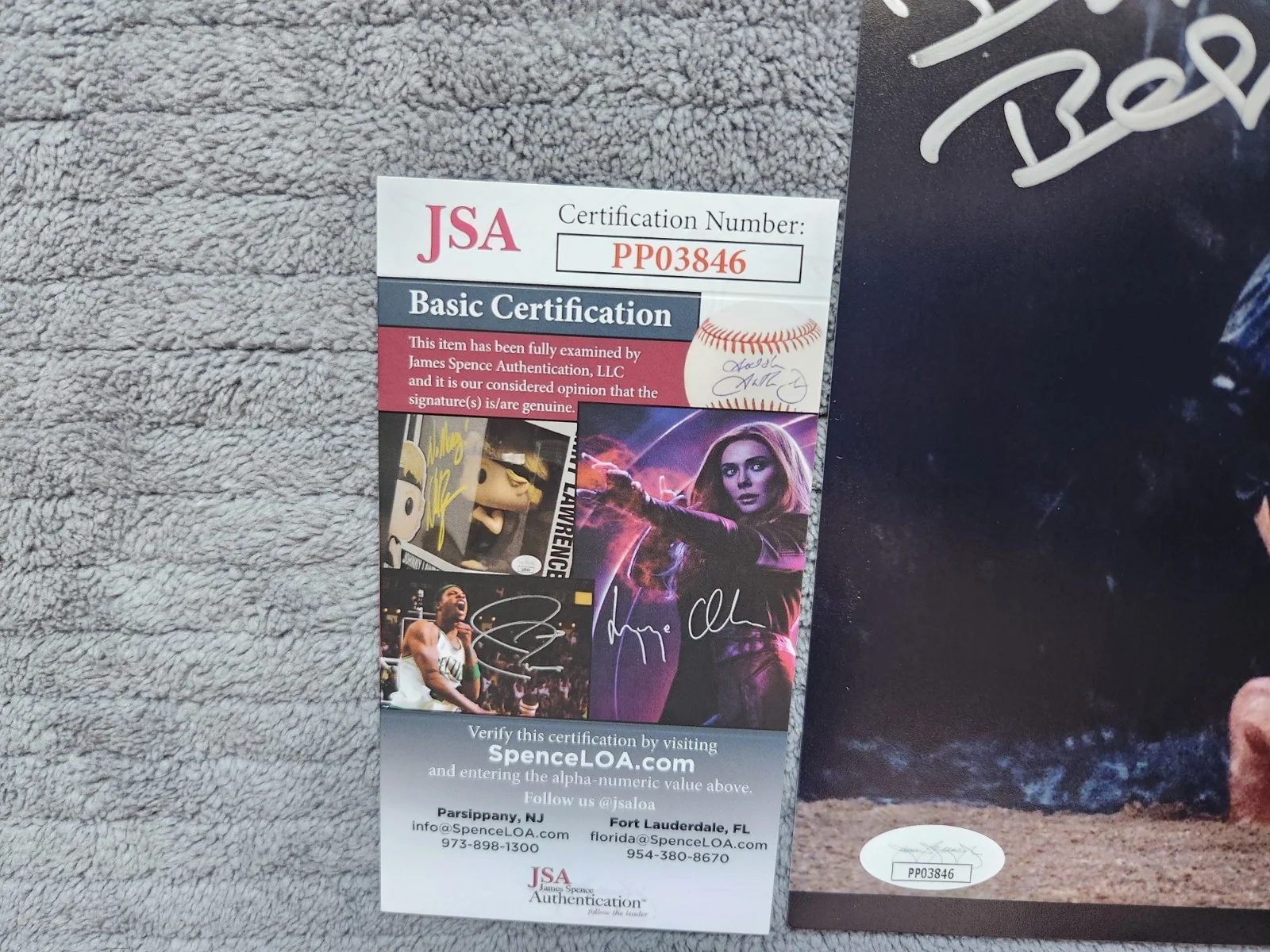 Daniel Beer — Daniel Beer autographed signed 8x10 photo Creepshow 2! Beckett COA, image 2
