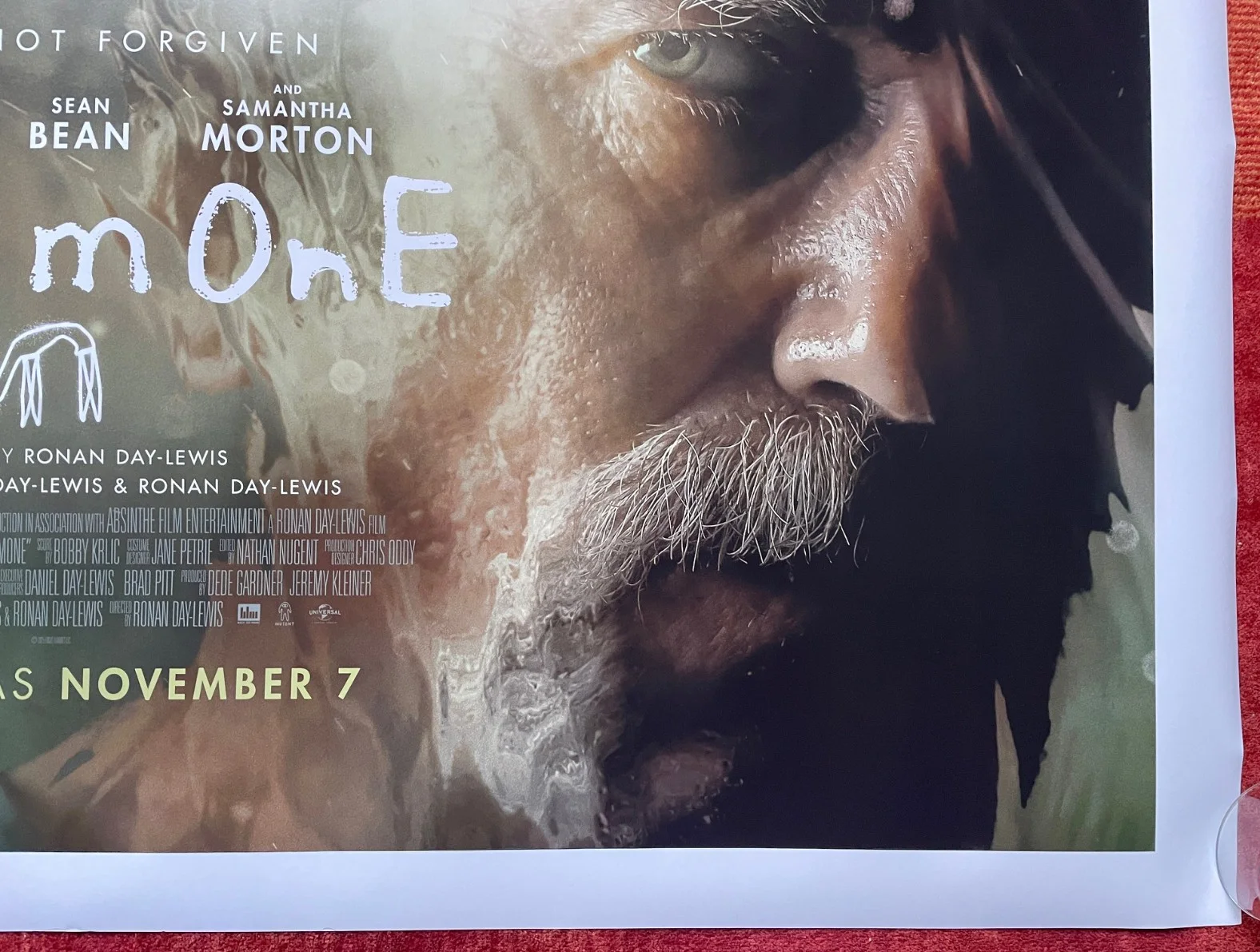 ANEMONE (2025) Original UK Quad Movie Film Poster Daniel Day-Lewis, изображение 5