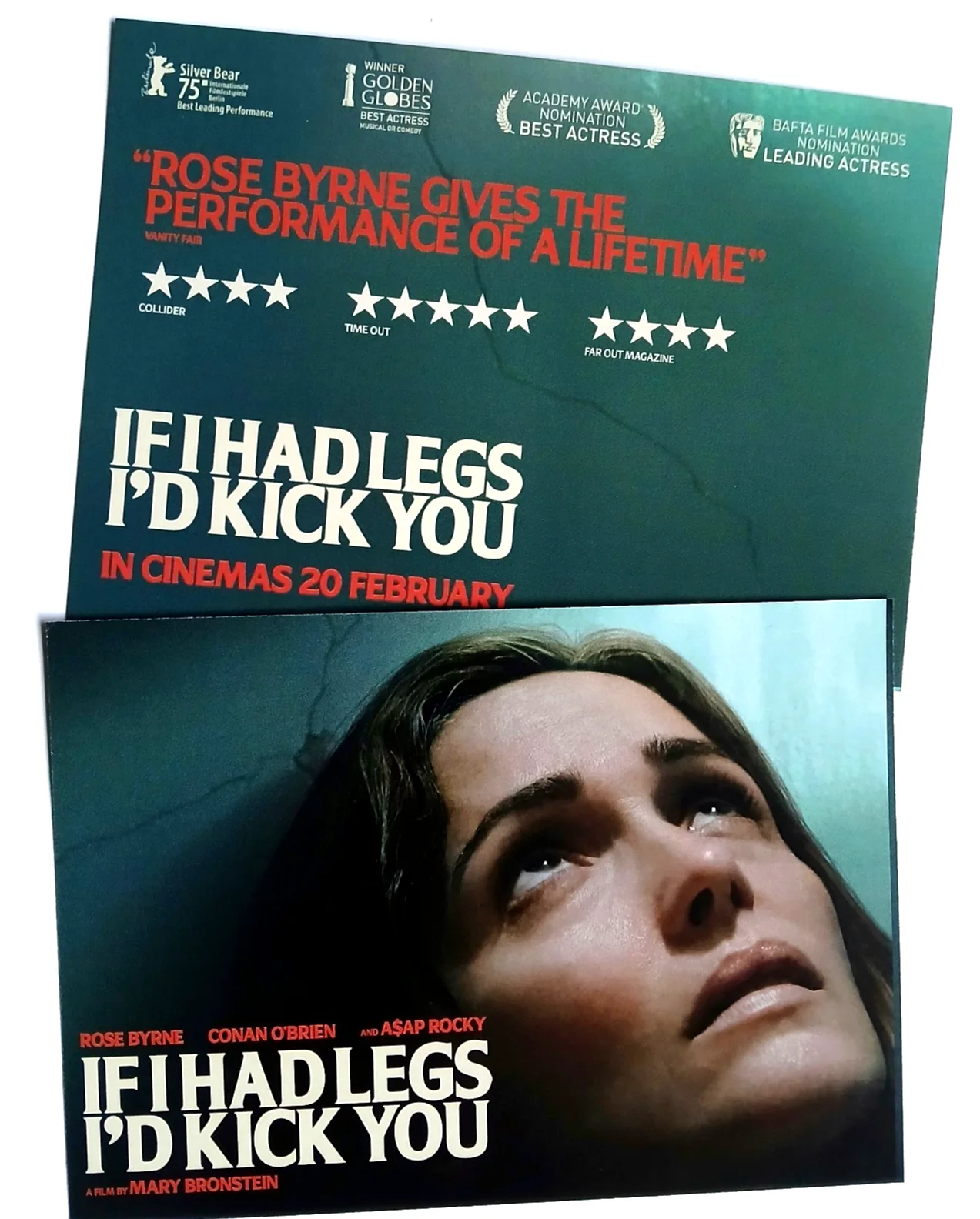 If I Had Legs I'd Kick You Movie Film Postcards x 2 - Rose Byrne, изображение 4