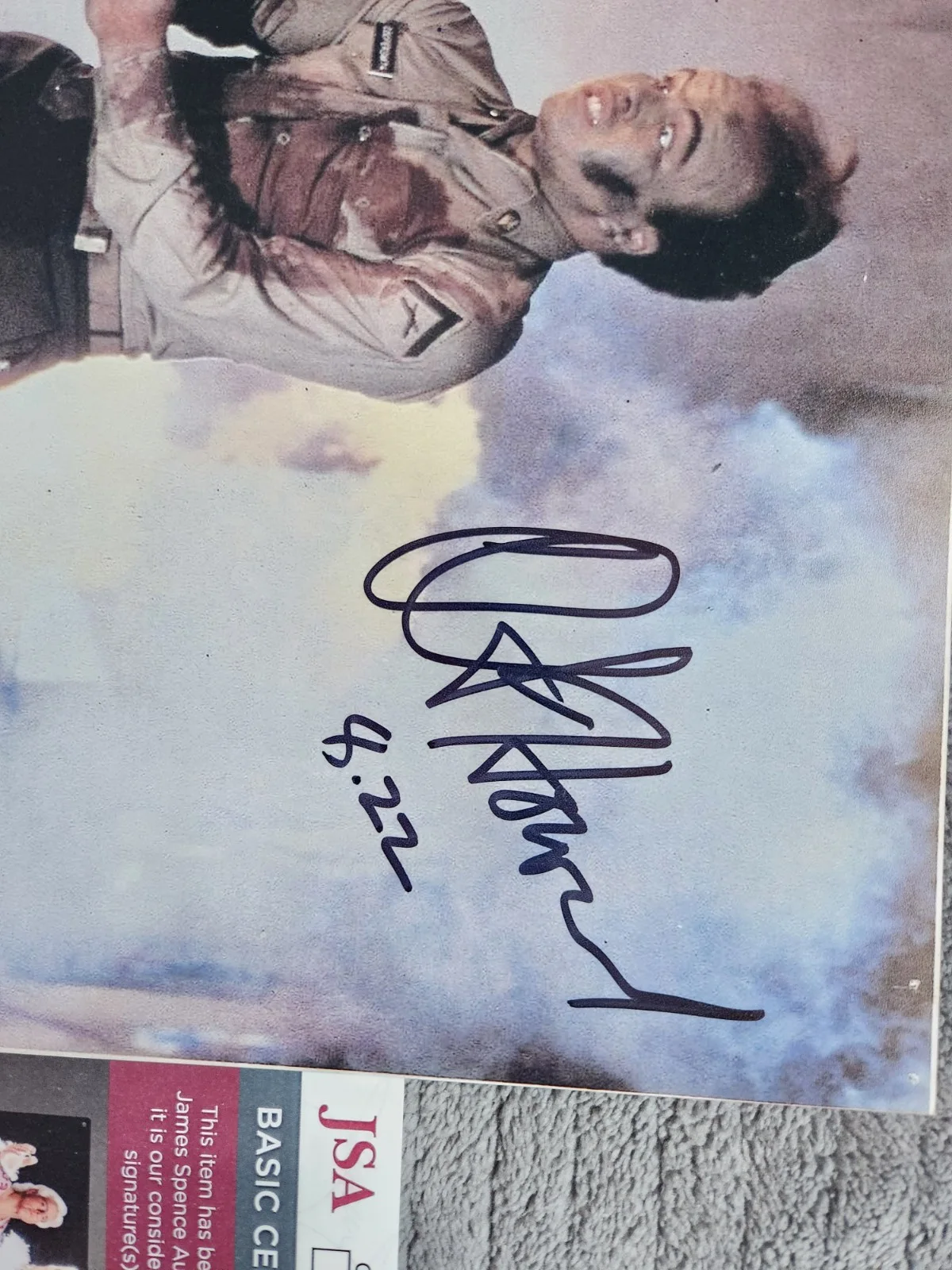 Clint Howard — CLINT HOWARD Signed EVILSPEAK 8x10 Photo Autograph JSA COA, image 2