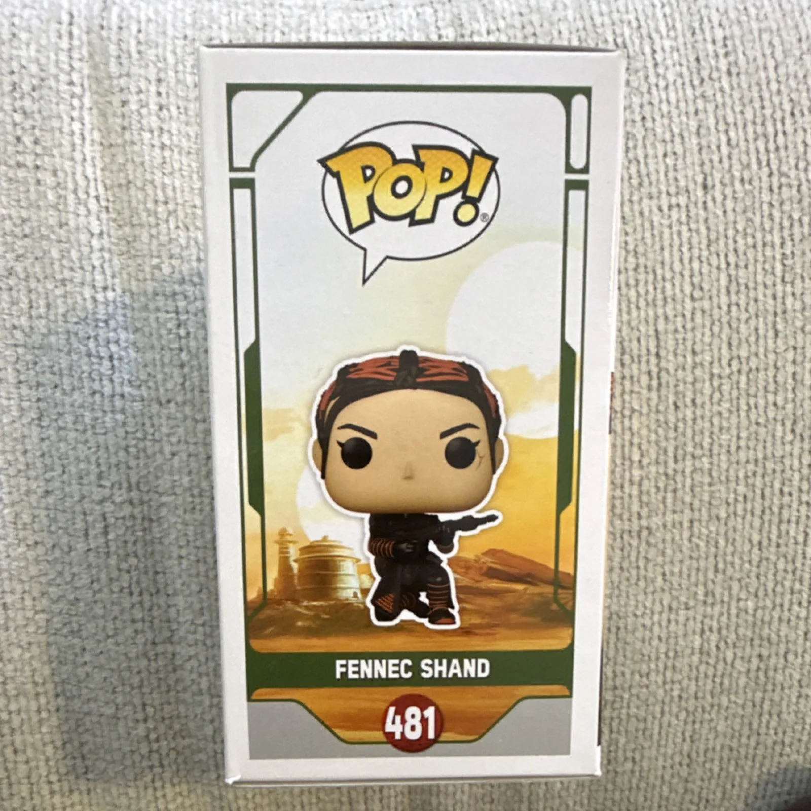 Funko Pop! Star Wars The Book of Boba Fett Fennec Shand #481 SWAU Autographed, изображение 4
