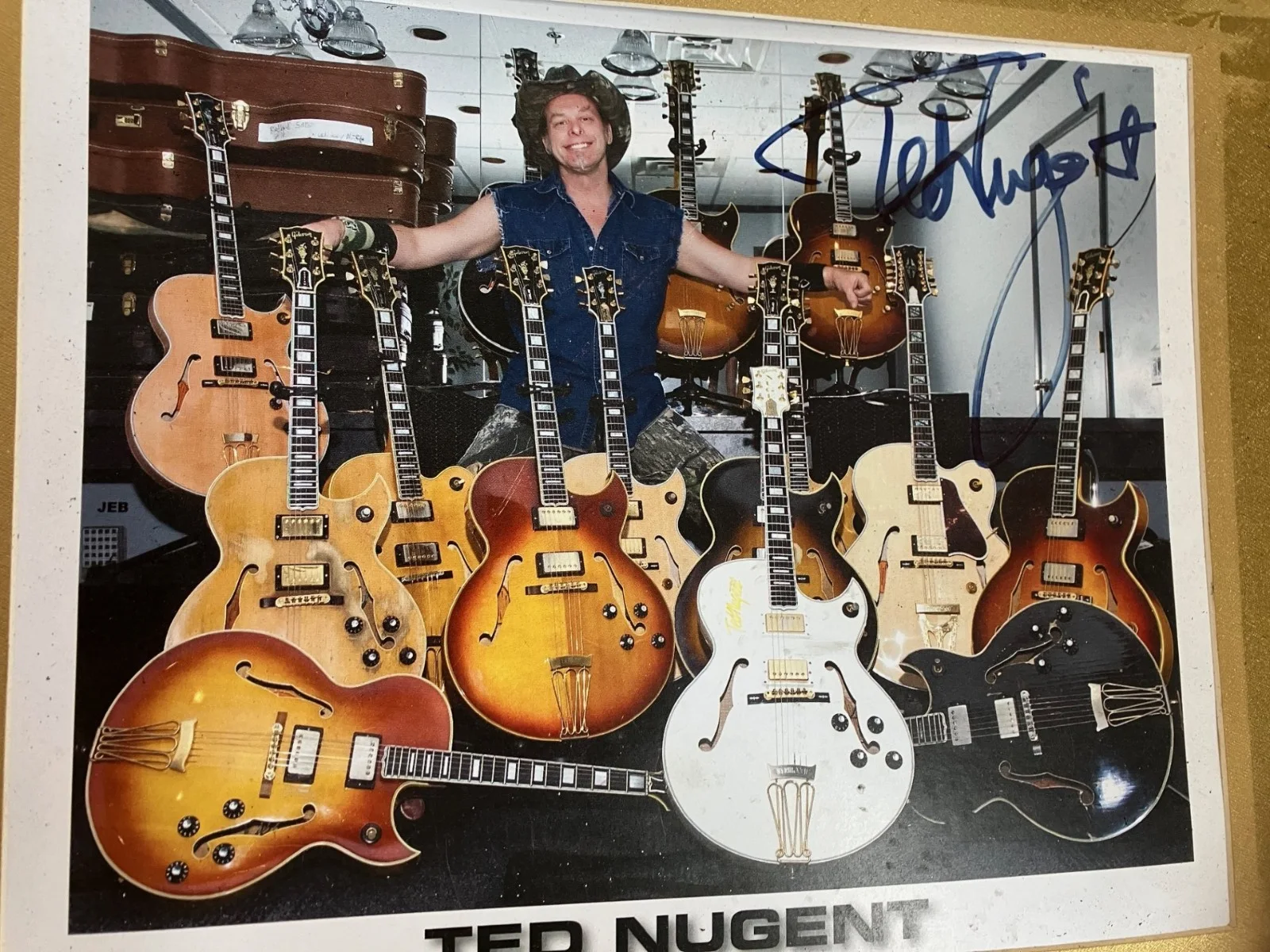 Ted Nugent Autographed Signed 8x10 Photo No COA but Return Policy is in Effect, изображение 3