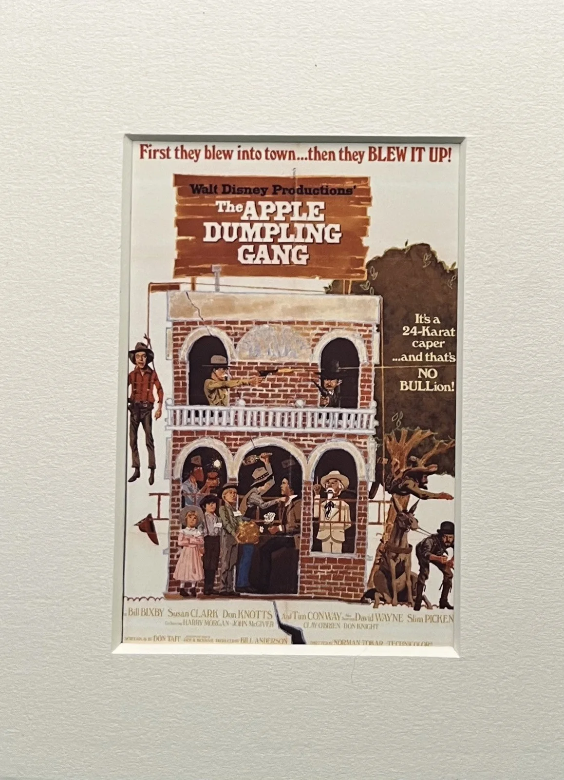 THE APPLE. DUMPLING GANG. 35mm Film Cell Mounted Display, image 2