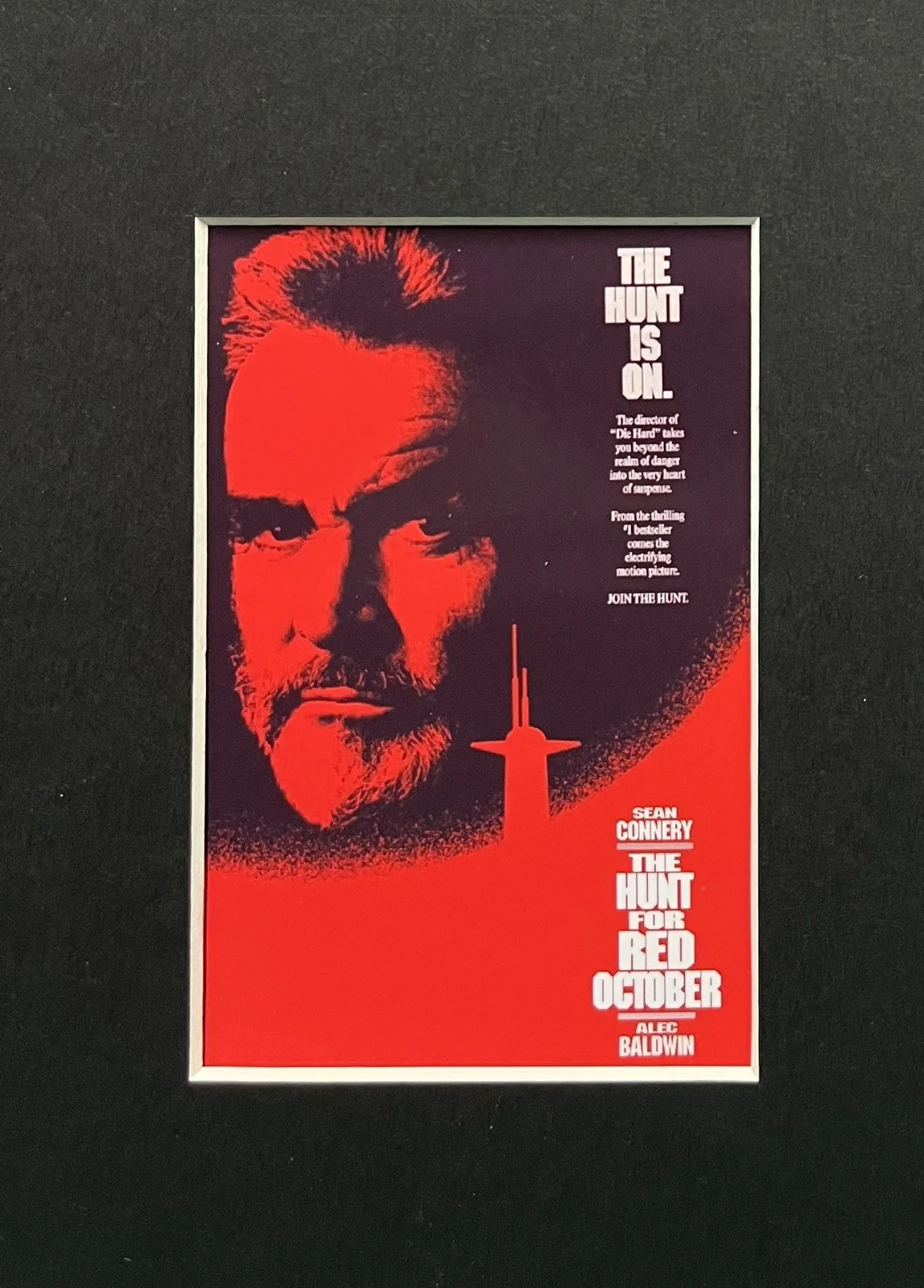 HUNT FOR RED OCTOBER. 35mm Film Cell Mounted Display, image 2