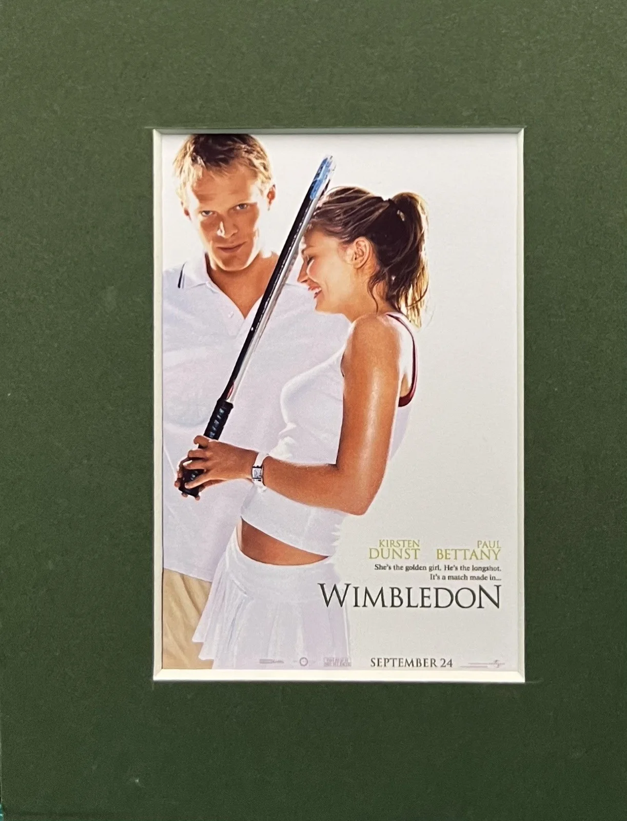 WIMBLEDON. 35mm Film Cell Mounted Display, image 3