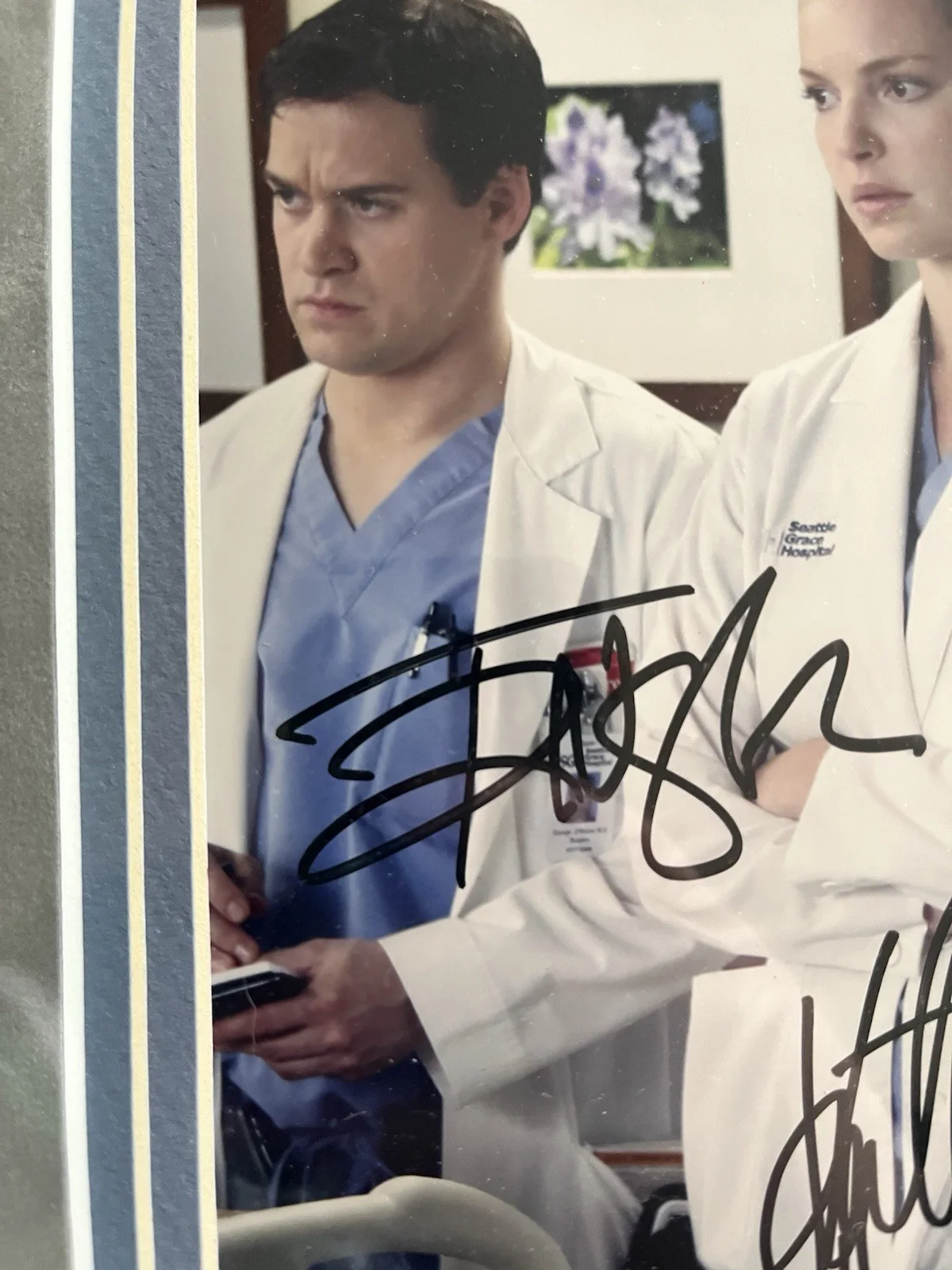 Grey’s Anatomy MAGIC Signed Photo Display (Pompeo, Oh, Heigl, Chambers, Knight), изображение 5