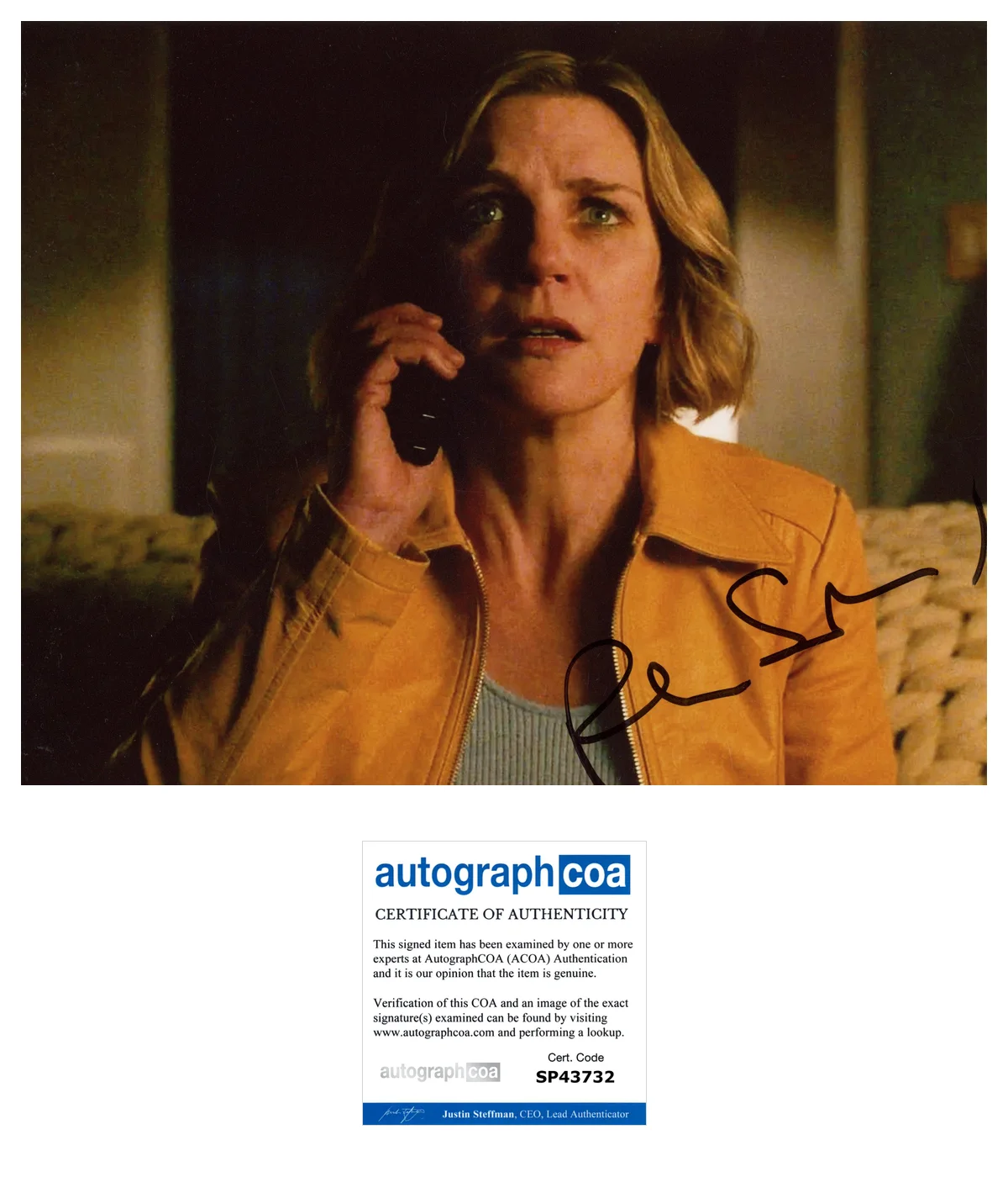 RHEA SEEHORN SIGNED PLURIBUS 8x10 PHOTO B w/EXACT VIDEO PROOF & AUTOGRAPH COA, изображение 3