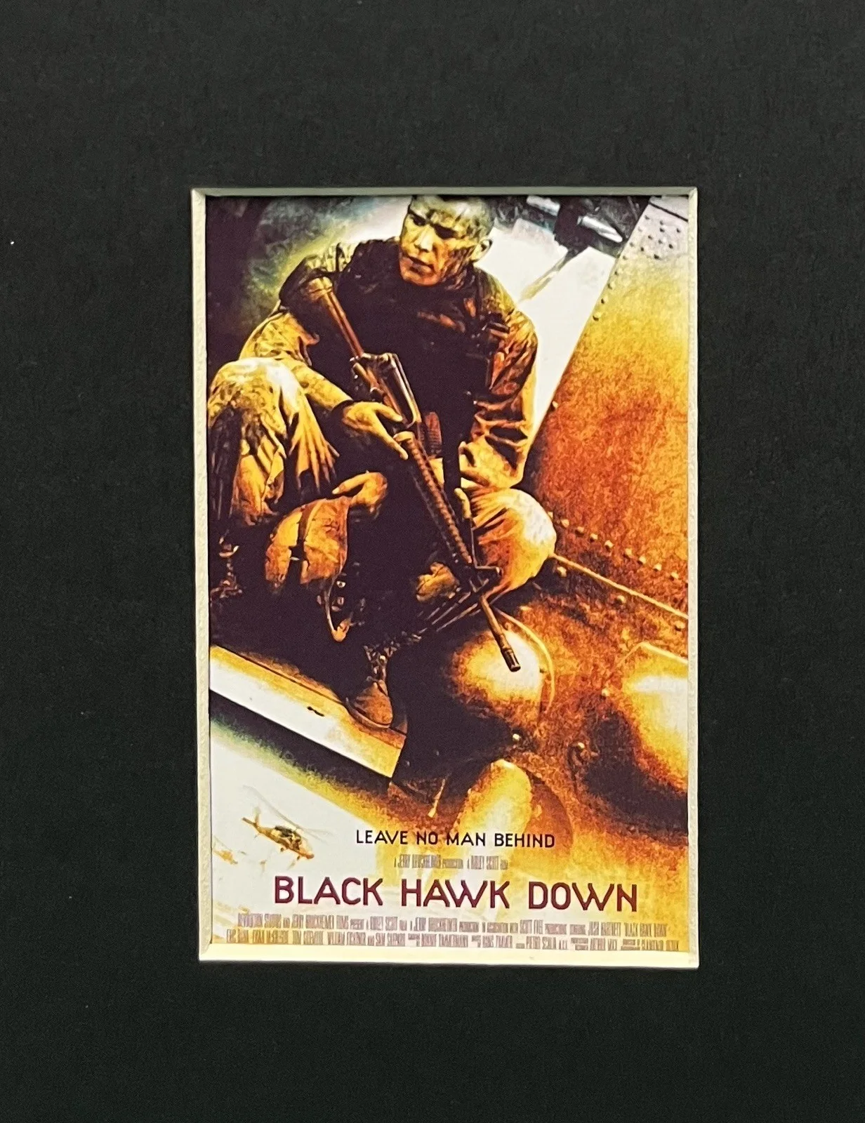 BLACK HAWK DOWN. 35mm Film Cell Mounted Display, image 2