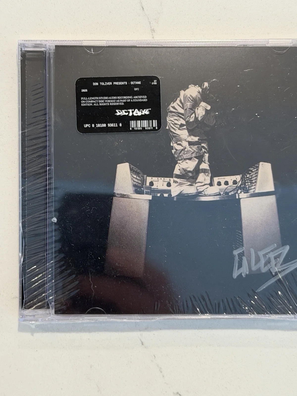 CD Octane firmado por Don Toliver nuevo sellado autografiado #1, изображение 3