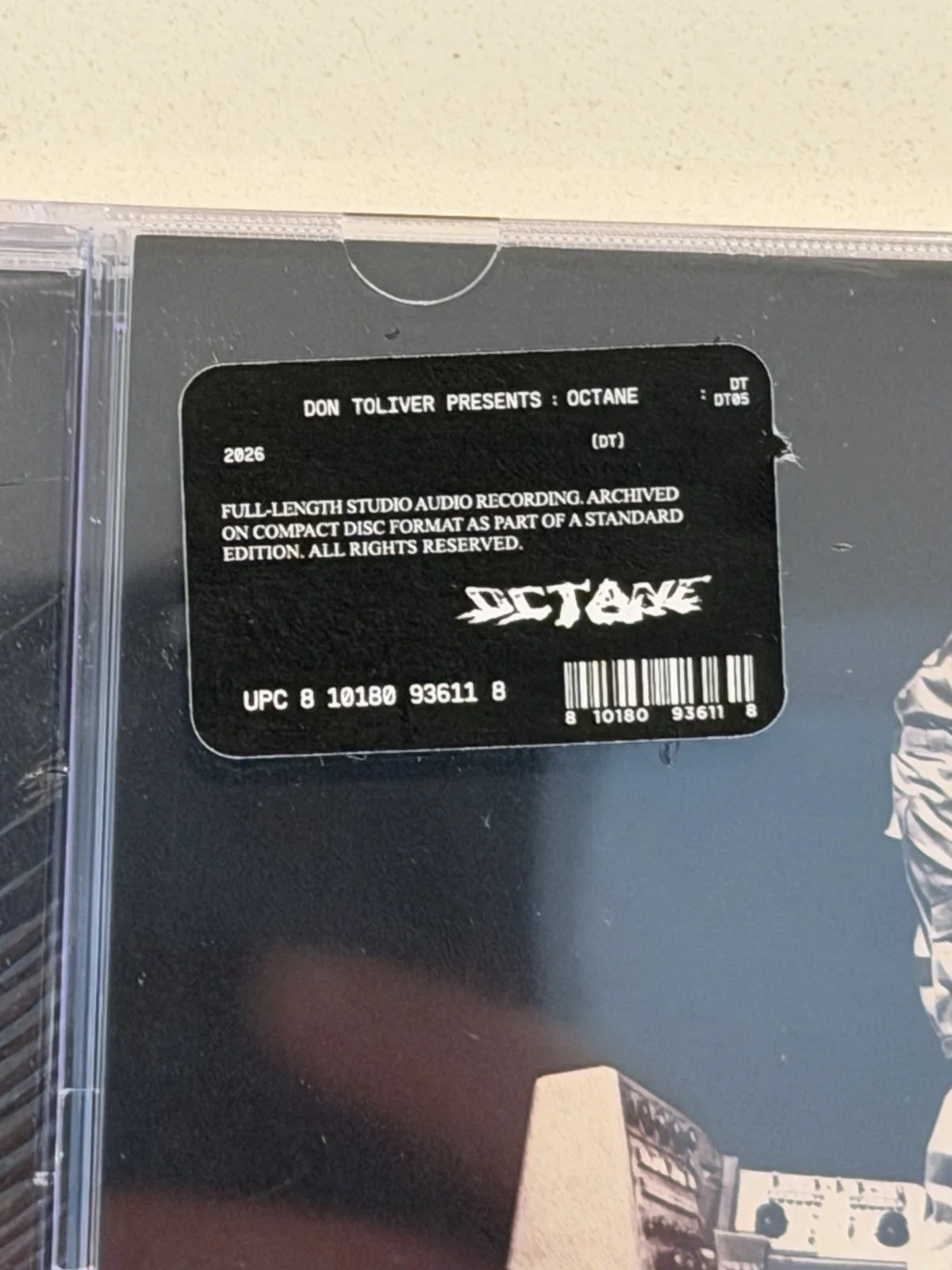 Don Toliver Signed Octane CD BRAND NEW SEALED AUTOGRAPHED #3, image 5
