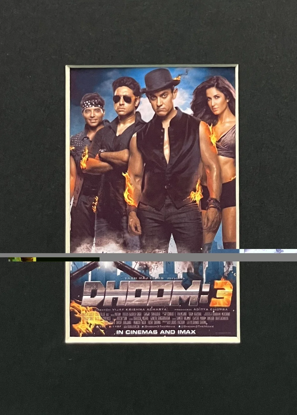 DHOOM 3. 35mm Film Cell Mounted Display, image 3