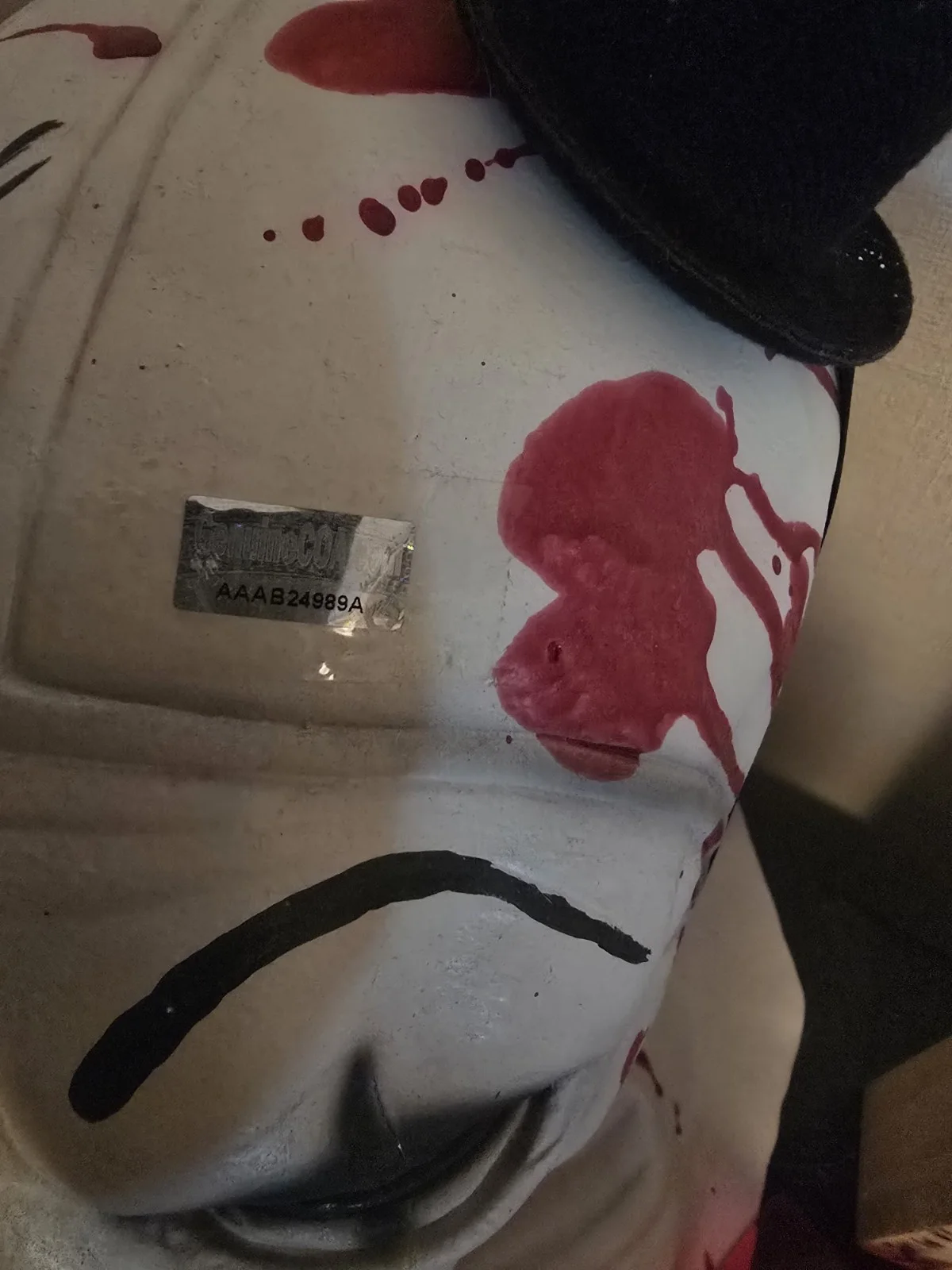 Terrifier Mask Signed By David Howard Thorton With COA, image 3