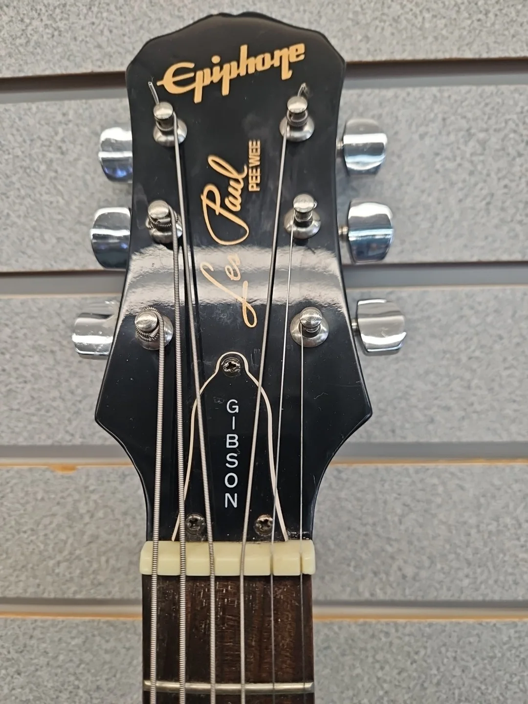 Joan Jett record with autographed Les Paul guitar, image 4