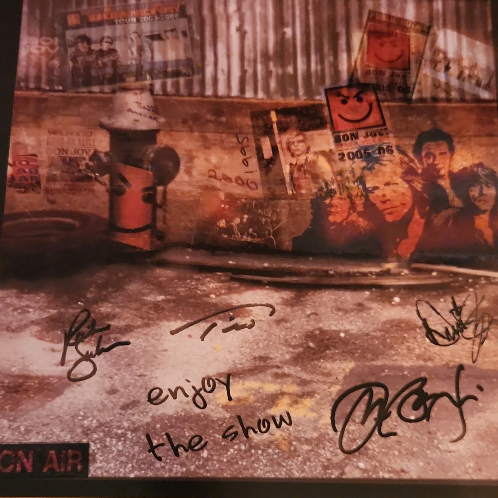 Bon Jovi Have a Nice Day Tour 2005-2006 Original Signed Photo, image 3