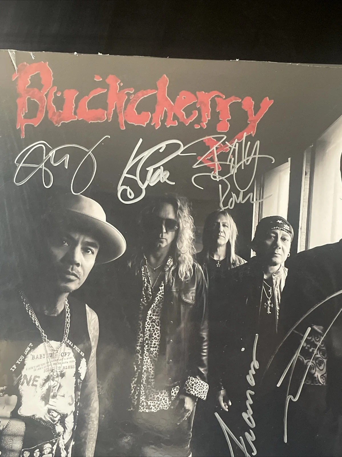 Buckcherry Vol. 10 Signed Vinyl Record LP Autographed, image 3