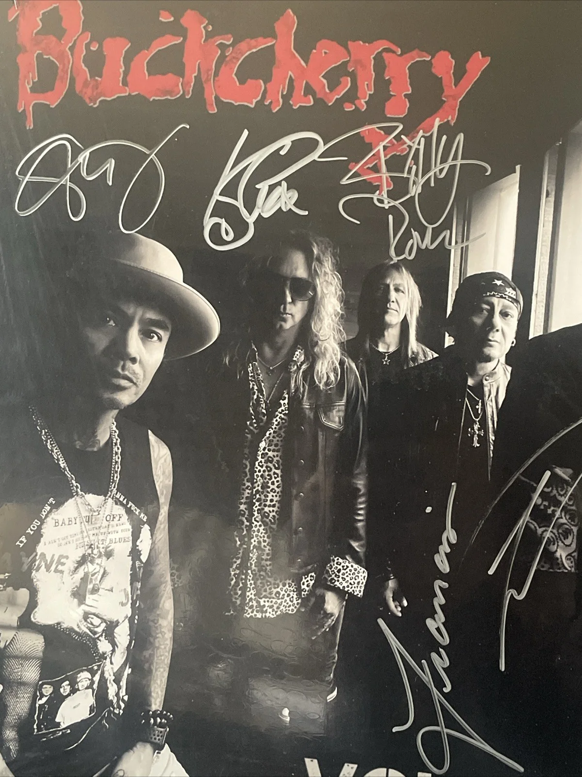 Buckcherry Vol. 10 Signed Vinyl Record LP Autographed, image 4