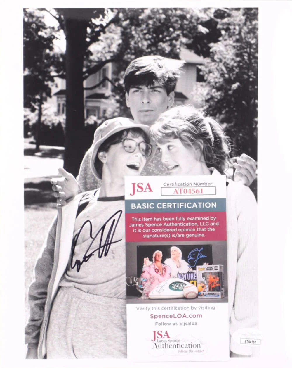 Corey Haim — Corey Haim Signed "Lucas" 8x10 Photo (JSA), image 2