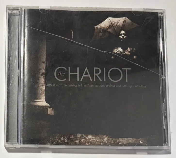 The Chariot Everything Alive Breathing Nothing Dead Bleeding Autographed CD 2005, image 2
