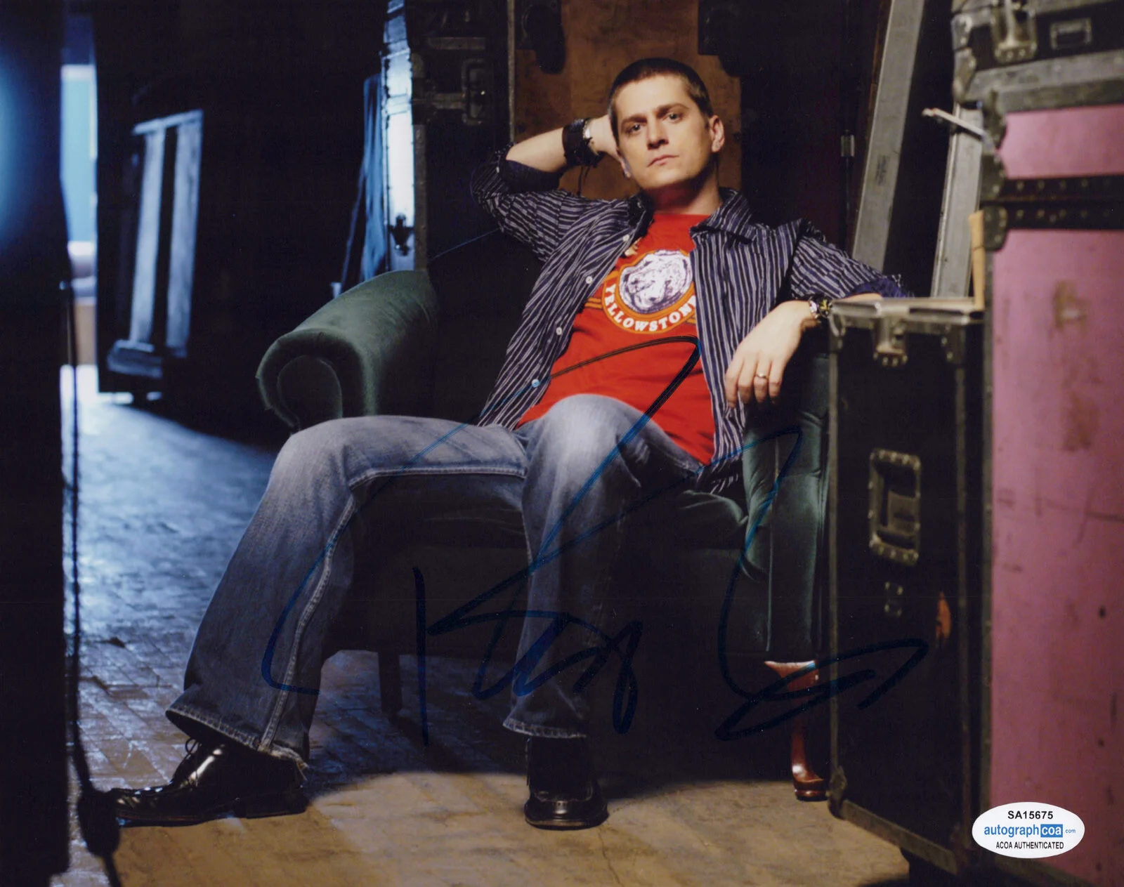 ROB THOMAS — Rob Thomas signed 8x10 Photo MATCHBOX 20 Autographed PROOF If You're Gone ACOA, изображение 3