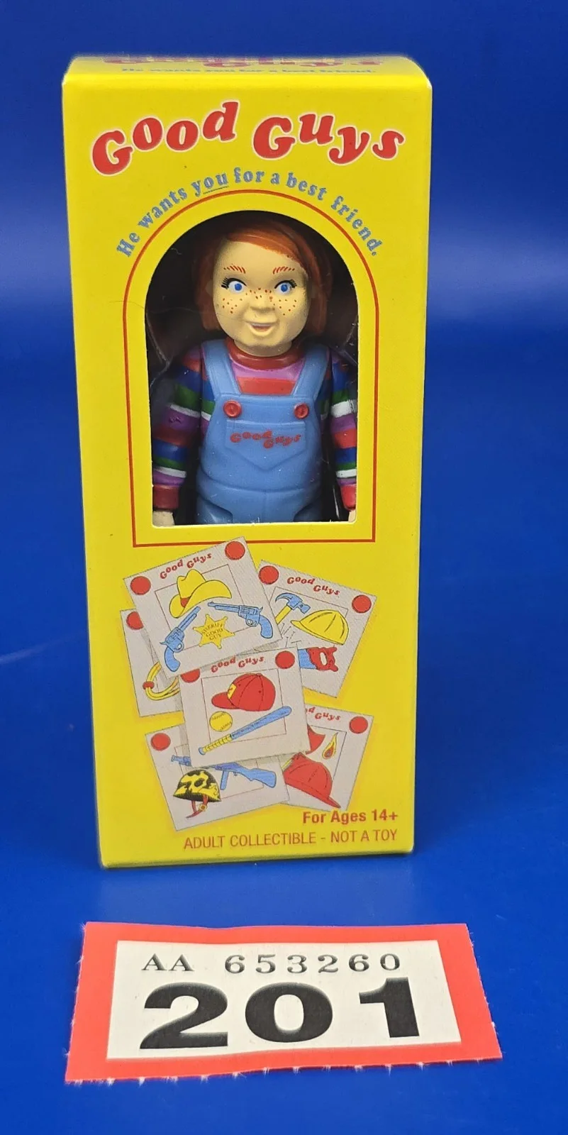 Super7 Reaction Figure Good Guy Chucky Child's Play NYCC 2020 Exclusive New, image 2