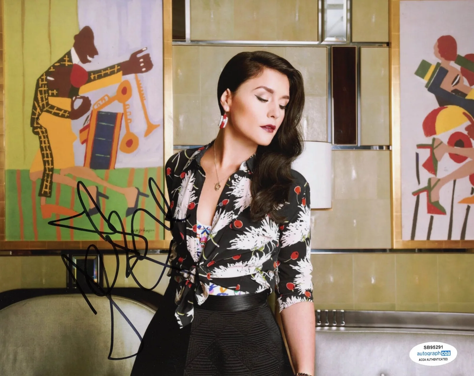 JESSIE WARE — Jessie Ware signed Autograph 8x10 Photo SINGER a Sexy SUPERBLOOM Ride ACOA COA, image 3