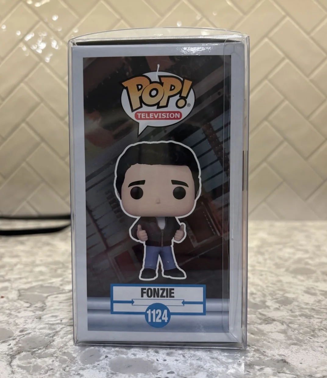 Signed Authentic Happy Days Fonzie Funko Pop #1124 Autographed By Henry Winkler, изображение 5