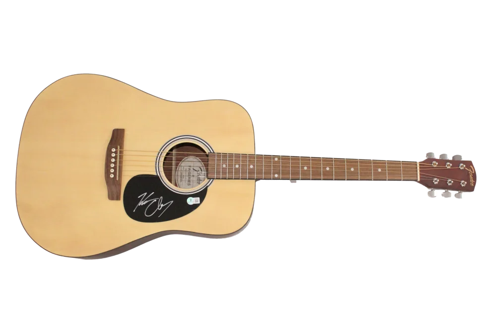 Kenny Chesney — Kenny Chesney Signed Autograph Acoustic Guitar - No Shoes Nation w/ Beckett COA, изображение 2