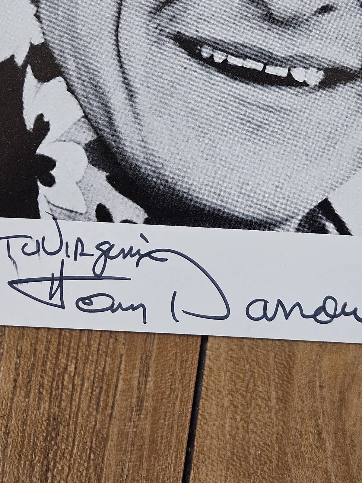 Herny Darrow — Vintage 1980"s Puerto Rican Actor Henry Darrow Signed Photo High Chapparal Zorro, изображение 2