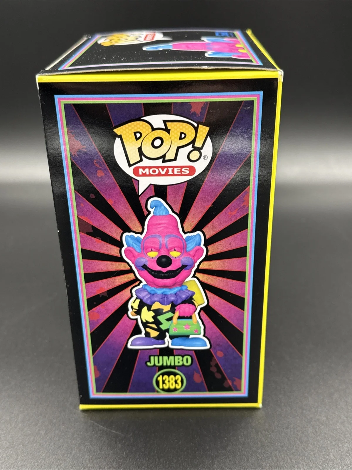 CHARLES CHIODO, EDWARD CHIODO, STEPHEN CHIODO — The Chiodo Brothers signed Jumbo Blacklight Excl Funko Pop Killer Klowns JSA COA, image 5