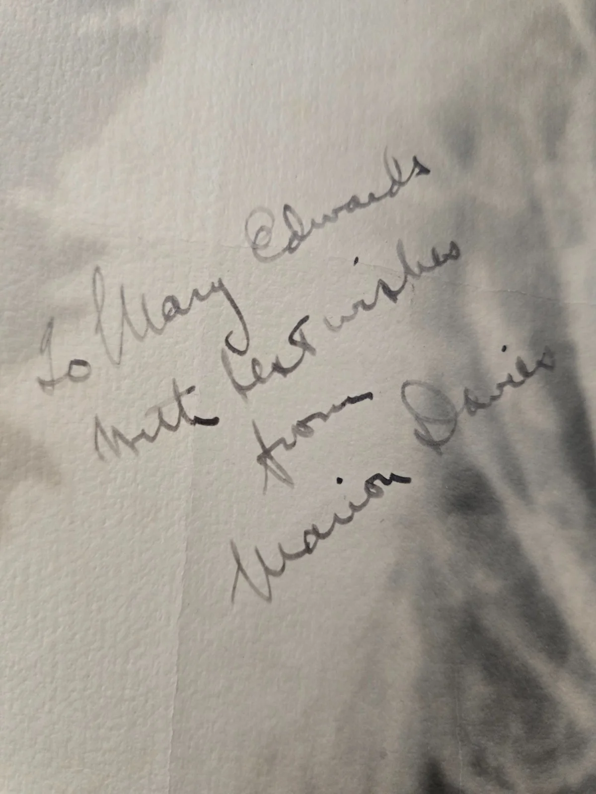 Marion Davies — Vtg MARION Davies PHOTO Ruth Harriet Louise MGM signed 1920s AUTOGRAPHED 11"X14", изображение 3
