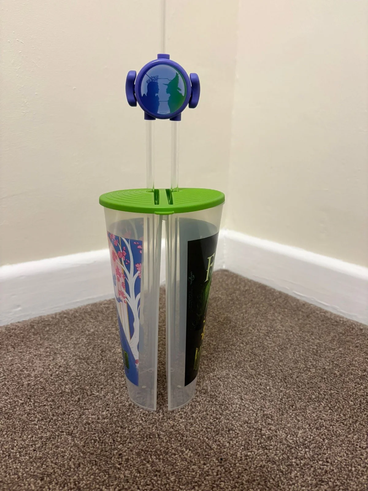 Wicked Movie Cineworld Glinda And Elphaba Cup, image 2