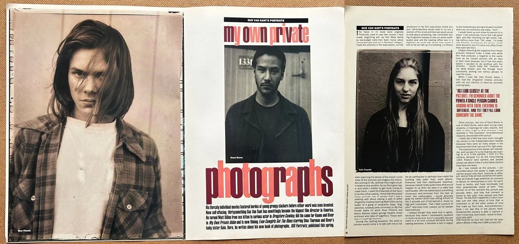 RIVER PHOENIX - 1993 Full page UK magazine poster, image 2