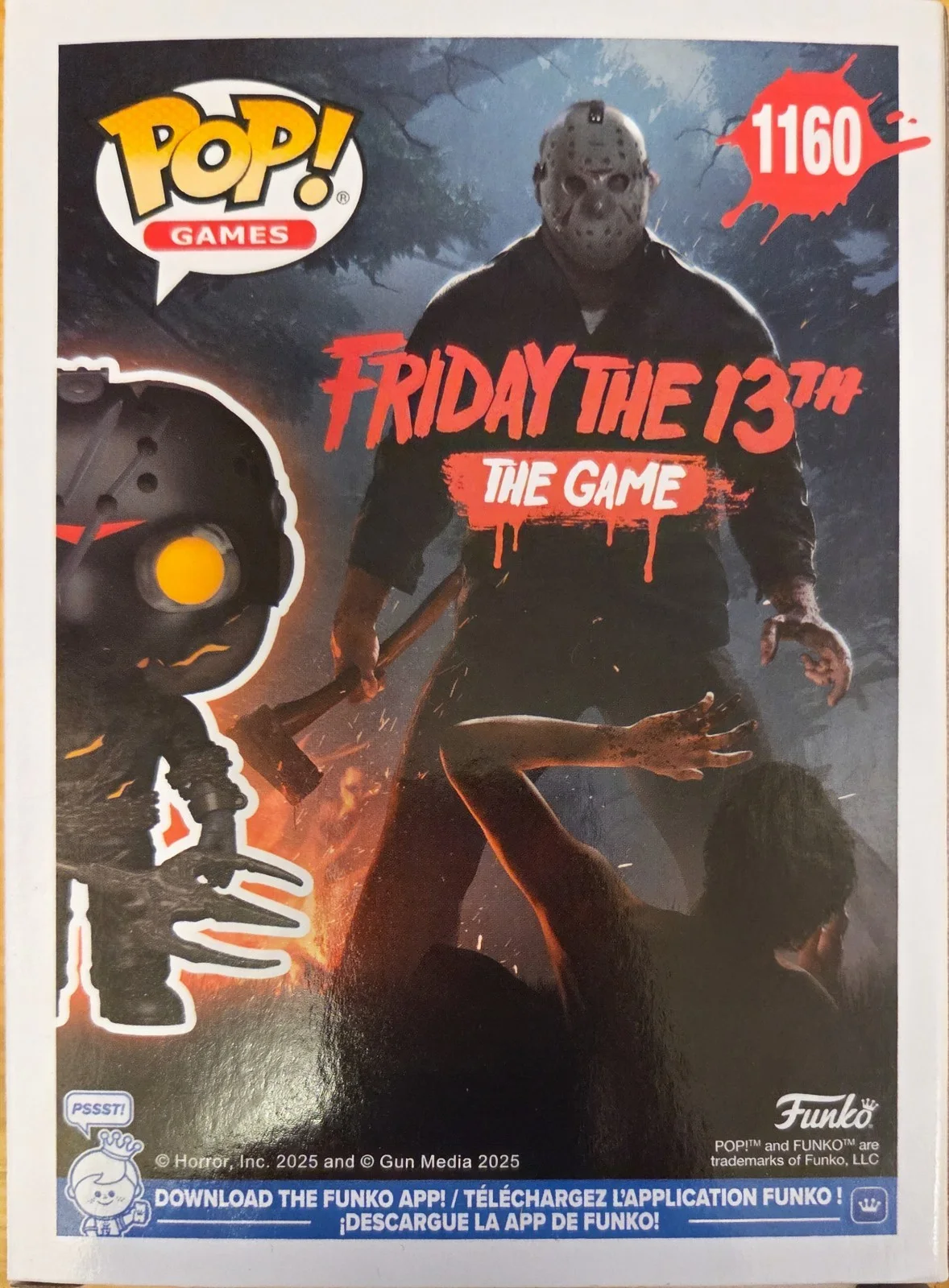Ari Lehmam — Savini Jason Funko Pop Signed by Ari Lehman Beckett Authenticated "The OG Jason", image 3