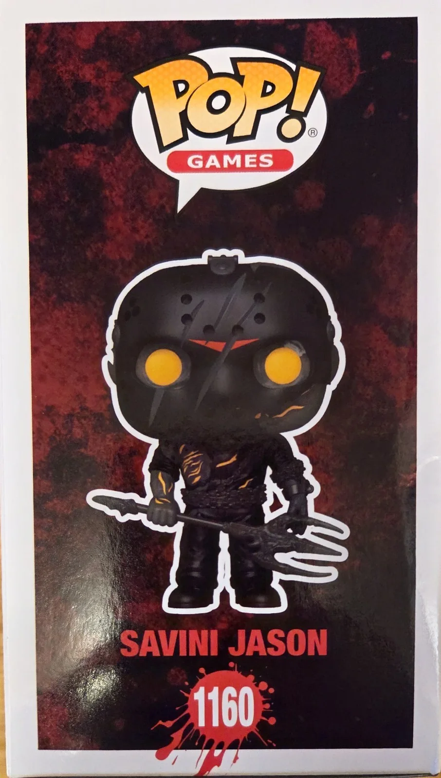 Ari Lehmam — Savini Jason Funko Pop Signed by Ari Lehman Beckett Authenticated "The OG Jason", image 4
