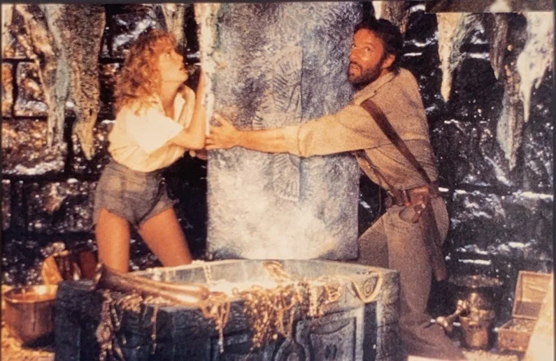 QUATERMAIN & LOST CITY OF GOLD Richard Chamberlain Sharon Stone 35mm Slide x3, изображение 3