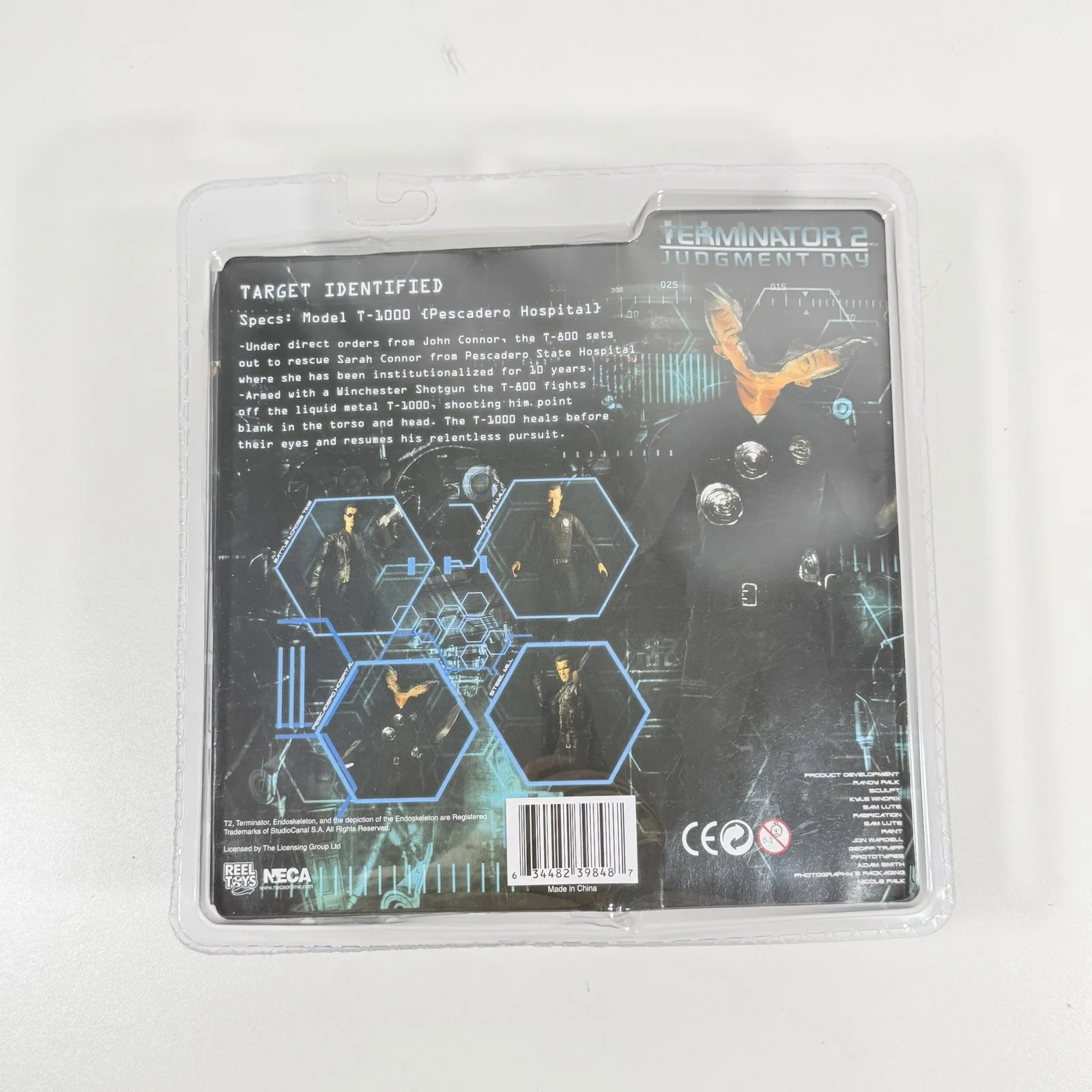 NECA Reel Toys Terminator 2 T-1000 - Pescadero Hospital Figure - SEALED, изображение 2