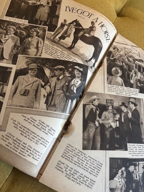 PICTURE SHOW (1936) film magazine NORMA SHEARER TYRONE POWER Marie Antoinette, изображение 4