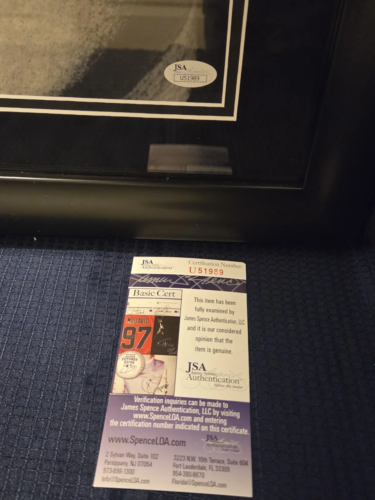 Autographed Phil Collins Face Value Album/JSA Cert, image 4