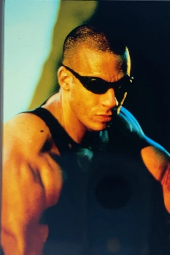 PITCH BLACK Vin Diesel Cole Hauser 2000 35mm Publicity Slides x3, image 2