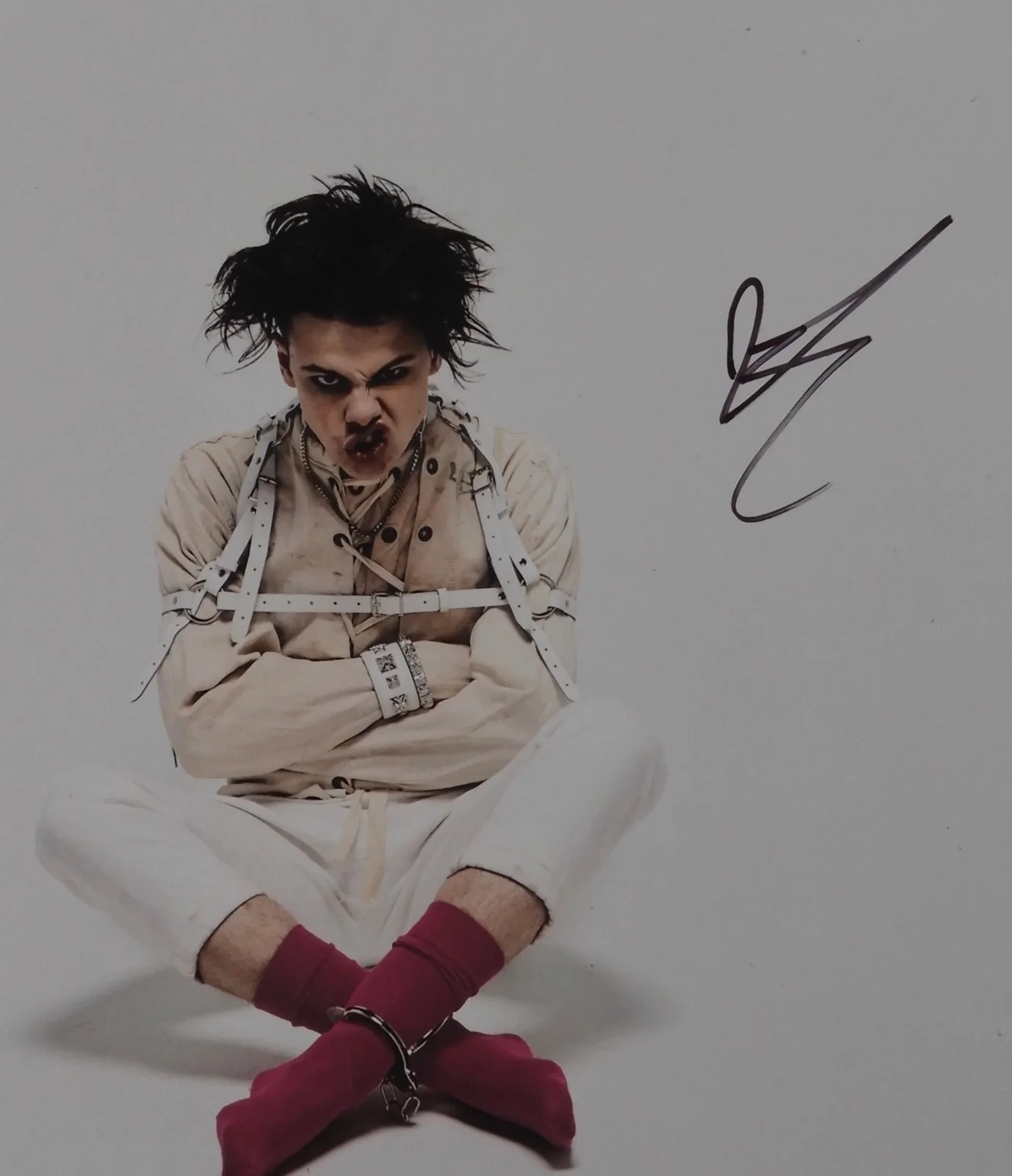 YUNGBLUD ACOA Signed Autograph Album Record Vinyl 21st Century Liability, изображение 2