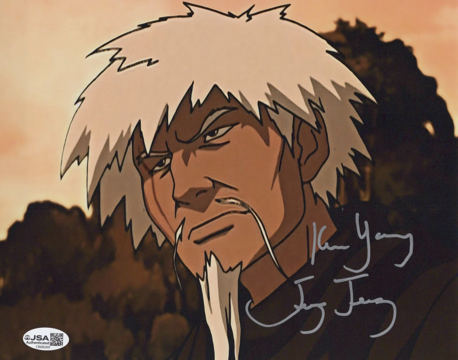 Keone Young — Avatar- 8x10 photo of Jeong Jeong signed by Keone Young JSA COA