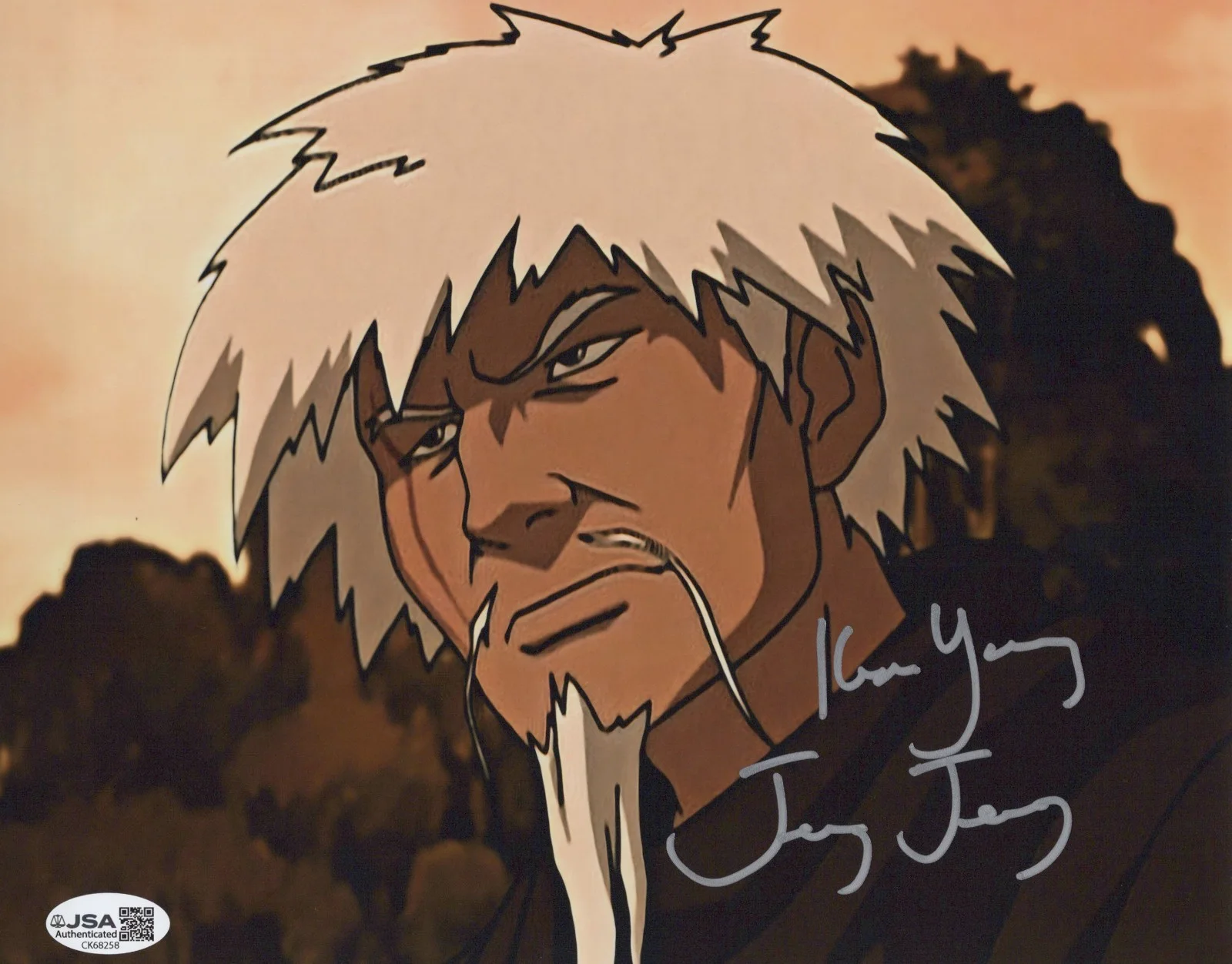 Keone Young — Avatar- 8x10 photo of Jeong Jeong signed by Keone Young JSA COA