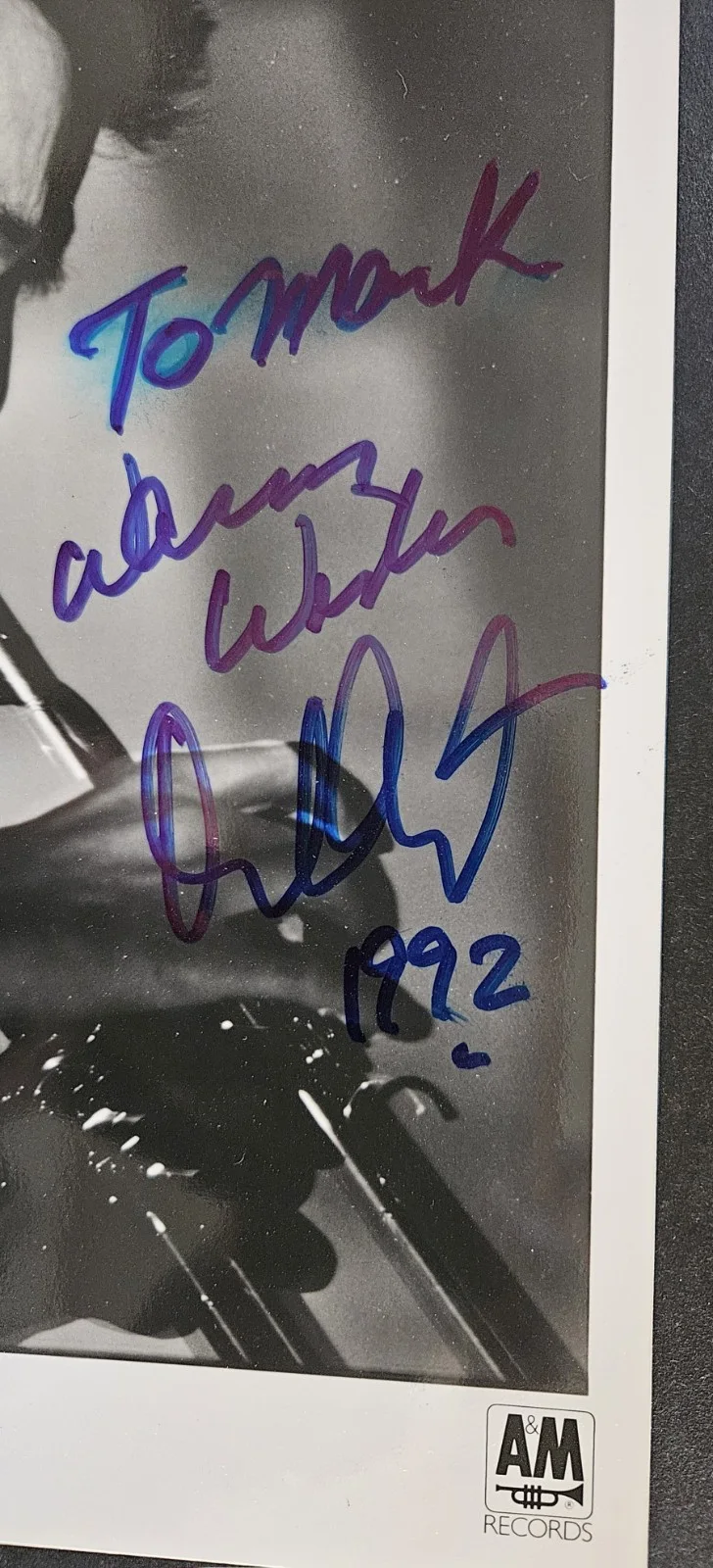 Herb Alpert Autographed Photo 8x10 Musician, image 2